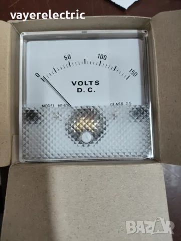 Волтметър DC 150V, снимка 2 - Резервни части за машини - 55785577