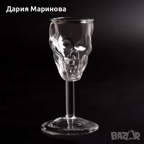 Модерна стъклена чаша, снимка 2 - Чаши - 47859672