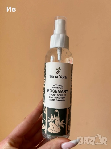 Розмаринова Вода ®TerraNota – спрей против пърхот и косопад, снимка 2 - Продукти за коса - 52648630