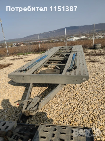 Платформа за два автомобила, снимка 4 - Ремаркета - 54321470