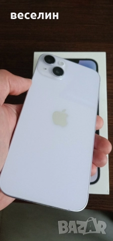 Смартфон Apple iPhone 14 Plus, 128GB, 6GB RAM, 5G, Purple като НОВ, снимка 5 - Apple iPhone - 52316095