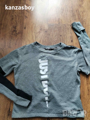 Nike W NK ICNCLSH SPHR TOP CREW - дамска термо блуза ХС, снимка 6 - Блузи с дълъг ръкав и пуловери - 53342011