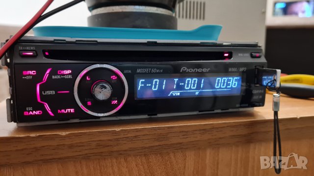 Pioneer DEH-4000UB+TS-A1703i, аудио + говорители, снимка 2 - Аудиосистеми - 34375471