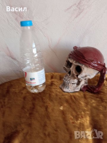 Керамичен пиратски череп, снимка 3 - Декорация за дома - 38669962