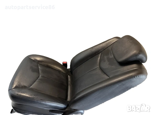 Седалка предна лява кожа черна за Ssangyong Kyron 2.0 XDI (2010) Face Lift