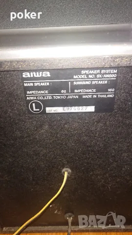 тонколони aiwa SX-ANS90 неизпробвани с добър външен вид. , снимка 4 - Друга електроника - 55940461