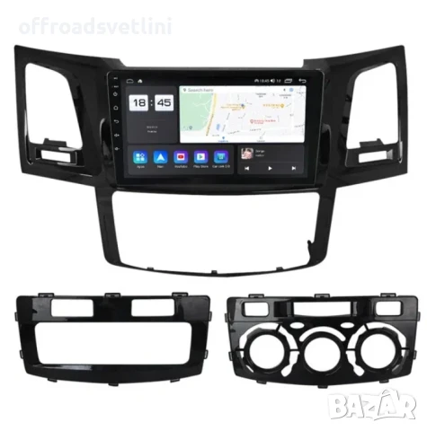 Мултимедия Android CarPlay за Toyota Fortuner / Vigo / Hilux + Камера