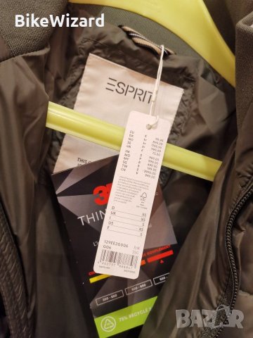 Esprit ЗМ Thinsulate мъжко зимно яке НОВО, снимка 6 - Якета - 30580700