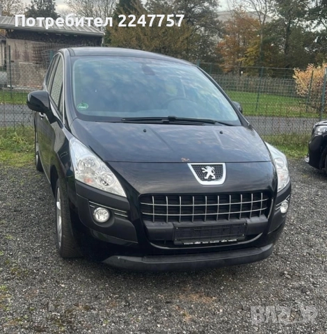 Peugeot Пежо 3008 на части черен цвят, снимка 5 - Части - 52489284