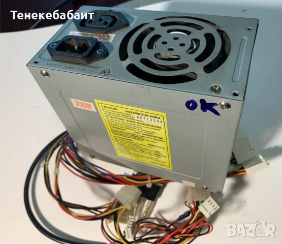 PC/XT АТ Захрнващ блок 200 w, снимка 2 - Захранвания и кутии - 50620433