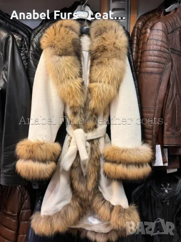 Дамски якета и палта от естествена кожа и лисица, снимка 8 - Якета - 47516376
