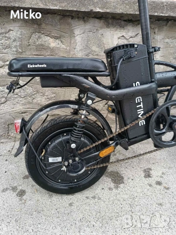 18 цола електрически алуминиев велосипед с 7 , снимка 3 - Велосипеди - 54224035