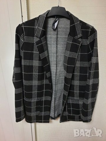 Нова сако в черно и бяло, снимка 1 - Сака - 30274724