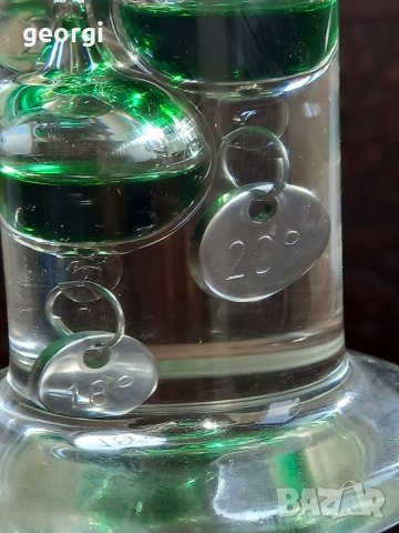 Уникален немски стаен термометър   20/2, снимка 5 - Декорация за дома - 37716589