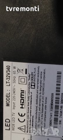 MAIN BOARD, 17MB82S for 32 inc DISPLAY VES315WNDB-2D-N02 for JVC LT-32V340, снимка 5 - Части и Платки - 39924619