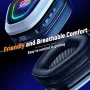 Ozeino 2,4 GHz безжични геймърски слушалки за PC, Ps5, Ps4, снимка 6