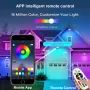 2/бр.LED RGB Смарт прожектор, 100W външни прожектори IP66, снимка 2