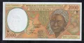 2000 франка 2000, Екваториална Гвинея, снимка 1