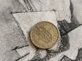 Монета - Великобритания - 1 шилинг | 1953г., снимка 1