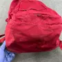 Fjallraven Raven 28 Туристическа Чанта Червена Планина Твърд Гръб, снимка 4