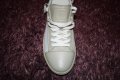 Belstaff Wanstead Sneakers Mens In White Canvas and Leather Sz 43, снимка 2