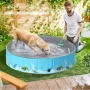 160х30см сгъваем твърд басейн за деца и кучета за многократна употреба, снимка 7