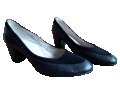 Units - черни естествена кожа и велур обувки №39, снимка 1 - Дамски ежедневни обувки - 10469227
