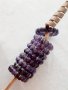 НАМАЛЕНИЕ ОТ 25 НА 20 ЛЕВА! гривна натурален АМЕТИСТ с висока качество, размер на мънистата 13/15 мм, снимка 6