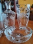 Кристални шише, ваза, пепелник, Художествена серия , снимка 3