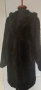 Черно пухено палто размер М/Л, снимка 1