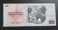 Чехословакия. 20 крони. 1970 година. Рядка., снимка 2