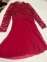 Бордо червена рокля на Чичи-Лондон, снимка 1