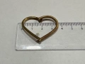 Златна фигура сърце 14К – 1.12 гр, снимка 6