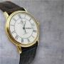 Baume & Mercier Classima automatic solid gold 18k мъжки дрес часовник, снимка 3