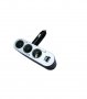 РАЗКЛОНИТЕЛ ЗА ЗАПАЛКА С 3 ГНЕЗДА И USB, 12V-24V, ТВЪРДО РАМО - код 0100, снимка 6
