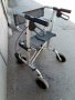 Инвалидна АЛУМИНИЕВА количка ролатор, проходилка, за хора в тежко положение,под наем или продажба, снимка 16