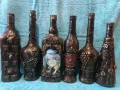 Бутилки декорирани, снимка 5