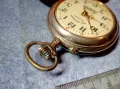 Gre. ROSKOPF PATENT SWISS MADE REMONTOIR ANCRE De PRECISION Стар ЖЕЛЕЗНИЧАРСКИ ДЖОБЕН ЧАСОВНИК 48374, снимка 9