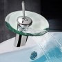 Стъклен смесител за мивка, снимка 1 - Смесители - 31019973