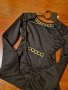 НОВО! Дамска блуза с ефект на гърба, снимка 1 - Блузи с дълъг ръкав и пуловери - 42910465
