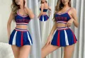Еротично бельо секси костюм на мажоретка - Код: К1155, снимка 1