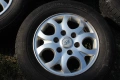 лети джанти с гуми за Хюндай Х1 Hyundai H1 след 2008 6х139.7 6.5J ET56 централен 92.5 гуми 215 70 16, снимка 2