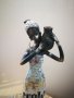Статуетка Африканска жена 35см. 
