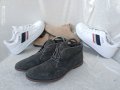 КАТО НОВИ кларкове 44 - 45 original  AM®, 100% естествена кожа = велур, GOGOMOTO.BAZAR.BG®,КАТО НОВИ, снимка 2