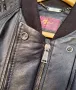 7 for All Mankind черно кожено с шипове на раменете размер С , снимка 4