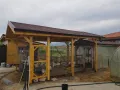 Изграждане на дървени навеси Декинг за двор , снимка 12