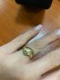 Дамски златен пръстен, снимка 1 - Пръстени - 39876589