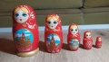 Матрйошки комплект 5 броя за ценители , снимка 1