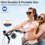 Bluetooth Колонка IPX7, Водоустойчива с FM Радио, Антена, Часовник, Навсякъде с Теб, снимка 6