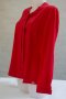 Червена дамска блуза с ефектна връзка Numoco - XL, снимка 4